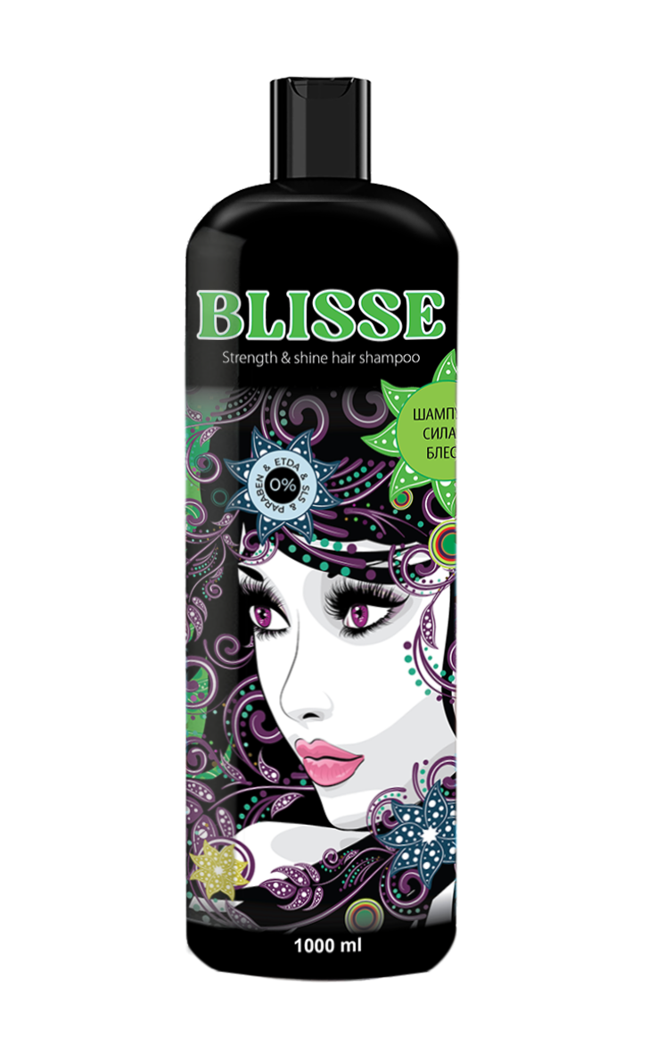 Blisse шампунь для волос (сила и блеск) - 1 литр