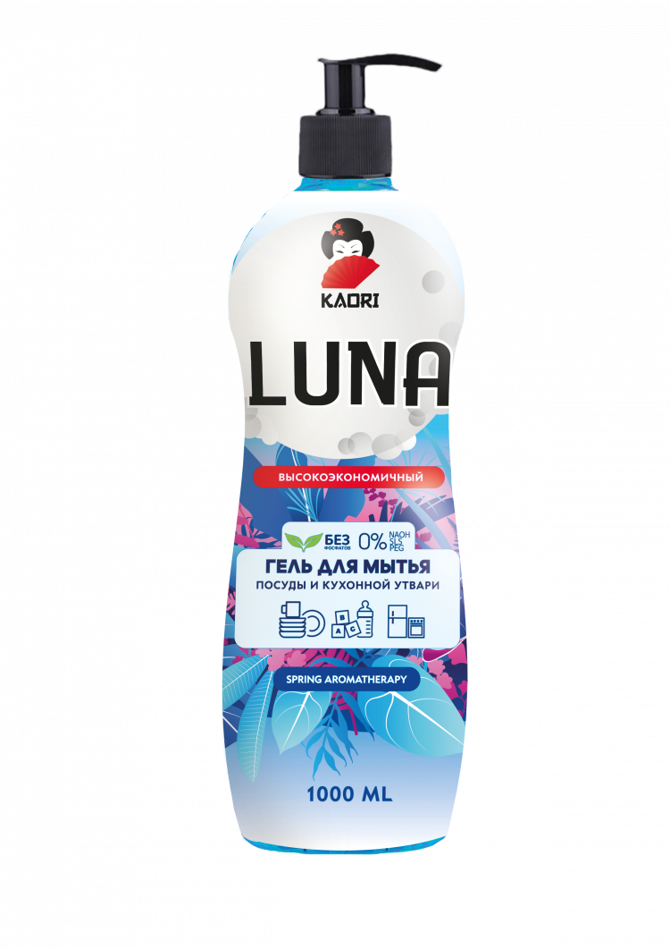 LUNA (Kaori)  - жидкость для мытья посуды (spring aromatherapy)