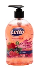 Жидкое мыло для рук LETTO (berry) ягодный  - 500мл