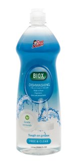 Средство для мытья посуды BIOX (Free & Clear) без красителя