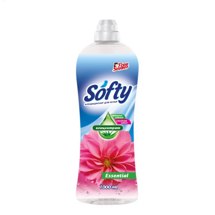 Softy (essential) - кондиционер для белья - 1л. 