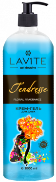 LAVITE (Tendresse ) крем-гель для душа 1000 мл 